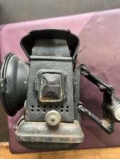 Joseph Lucas Birmingham Iron Bicycle Lamp Antique Collectible