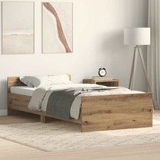 WALPLUS Bed Frame Artisan Oak