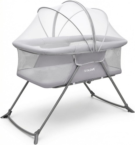 Foldable baby crib with - foldable,