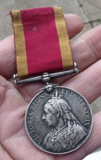 VICTORIAN ROYAL NAVY CHINA WAR MEDAL 1900, B. KNIGHT. A.B. H.M.S. ISIS.