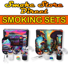 Glass Waterpipe & Rig Gift Set