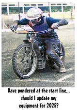 Speedway Humour Fun Card with