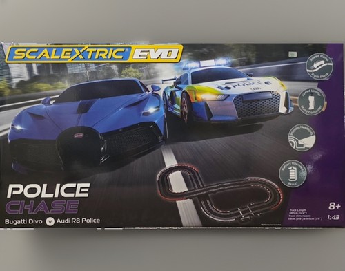 Scalextric evo police chase - scalextric,