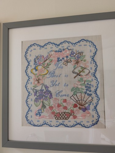 Vintage hand embroidered - vintage,