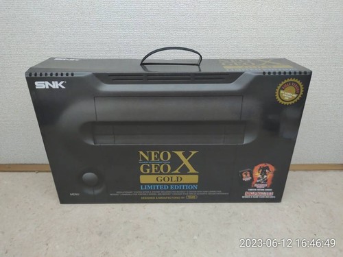Snk neo geo gold - snk, limited