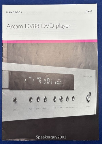 Original arcam dv88 dvd - dvd, player