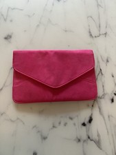 Envelope hand bag fuschia