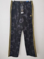 BNWT 2021 adidas Originals x Marimekko Black Track Pants Size UK 12 * NEW