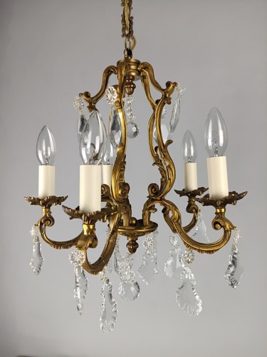 French gilded crystal 5 - french, &