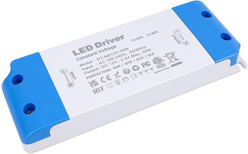 Led transformer 12v - led, 30w,