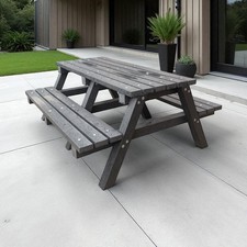 Heavy Duty Picnic Table Bench 1800mm Weatherproof Recycled Plastic