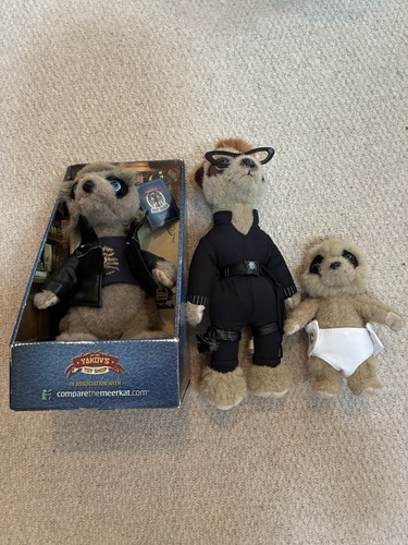 Compare the meerkat soft toy - the,