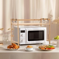 Wooden Microwave Oven Rack