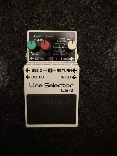 Boss line selector - selector, guitar