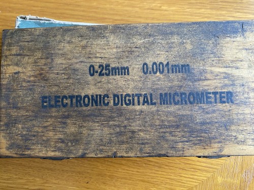 Digital micrometer inch - 0-1,