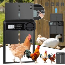 Automatic Chicken Coop Door Opener With Timer IP45 Waterproof Auto Chicken Door,