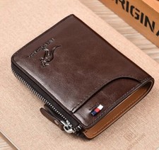 Aiks kangaroo wallet brown - aiks,