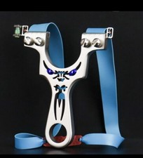 Slingshot Solid Metal high Velocity Powerful Hunting Slingshot 