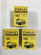 3 x Stanley FatMax V20