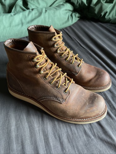 Red wing rover boots - rover, 8