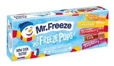 Mr Freeze Ice Pops - 8 x 20