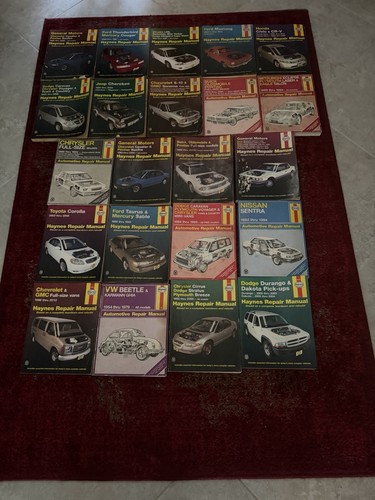 Haynes repair manuals dodge - haynes,