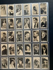 cigarette cards popular film