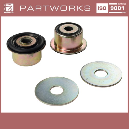 Rubber bearing wishbone for