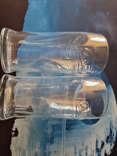 Carling vintage pint glasses - pint,