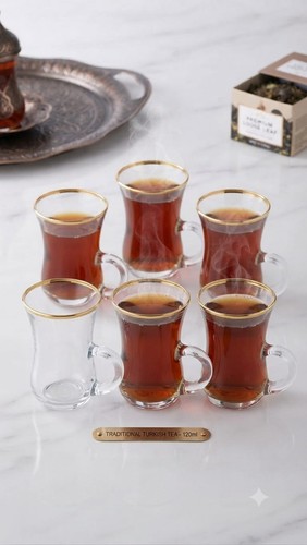 Set turkish tea - of,