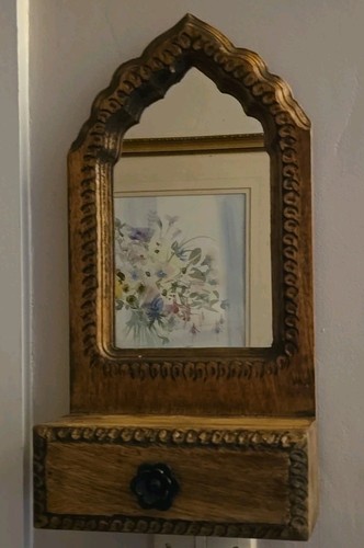 Vintage carved wood - carved,