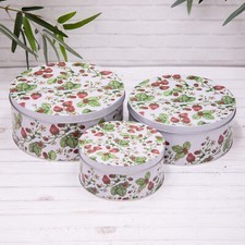 Set of 3 Vintage Strawberry