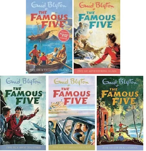 New set famous five - set,