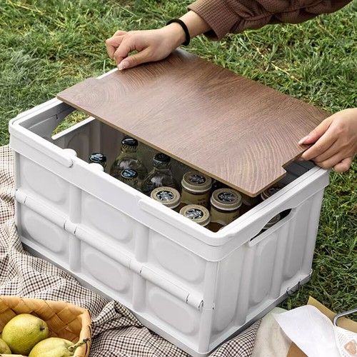 Large folding storage box - folding,