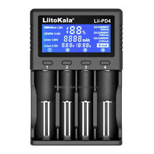 LiitoKala PD4 Battery Charger 1.5V 3.7V 3.6V AA AAA Ni-MH Batteries Tester