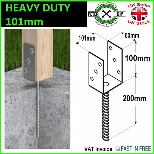 Heavy duty galvanised u - heavy, ("u"