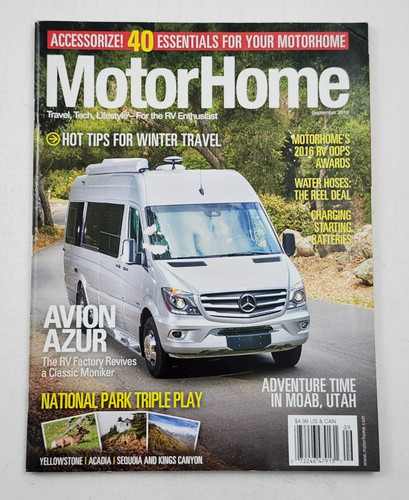 Motorhome magazine september - motorhome,