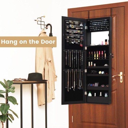 Jewelry storage cabinet door - storage,
