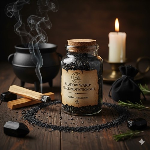 Witches black salt - black,
