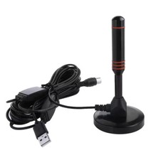 Portable HD Freeview Aerial FM Indoor Outdoor RV Caravan House TV HDTV 5M cable