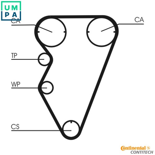 Timing belt kit ct929k2 for - belt,