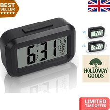Stylish Black Digital Clock