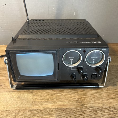Vintage retro crown 5tv - retro,