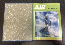 AIR PICTORIAL MAGAZINE BUNDLE X 12 - YEAR 1986 COMPLETE IN BINDER  - SET