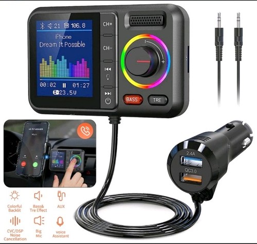 Car wireless bluetooth - car, fm