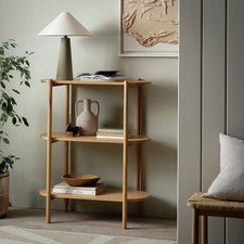 Habitat Edin 3 Tier Shelving Unit - Natural