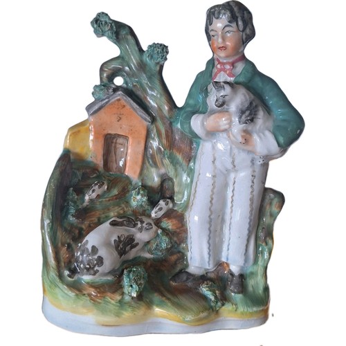 Staffordshire figure victorian - staffordshire,