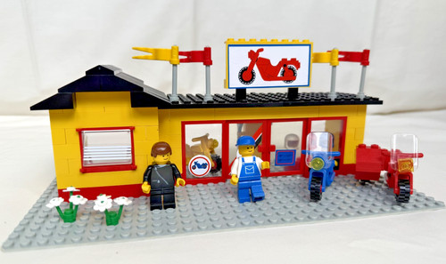 Vintage lego 6373 - lego, motorcycle