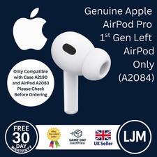 Genuine Apple AirPod AirPods Pro 1st Gen Left A2084, Used, Tested, Excellent