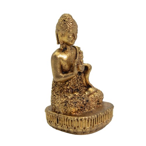 Brass miniature gods buddha - gods,